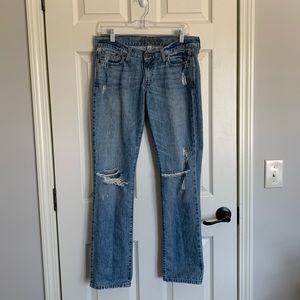 Y2K Abercrombie A&F Skinny Low-Rise Jeans - Women's 6 Short